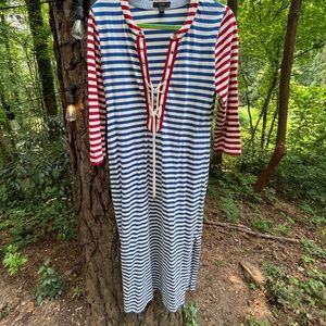J. Crew nautical dress with rope detail. Size small.